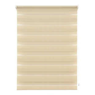 Roleta dzień/noc Adele 73 x 140 cm beżowa - Rolety - miniaturka - grafika 1