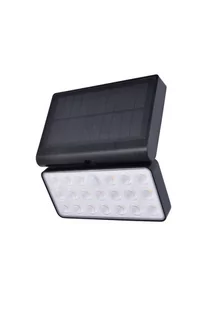 Lutec Tuda 6935501330 kinkiet lampa ścienna zewnętrzna ogrodowa 1x8,5W LED IP44 czarny - Lampy ogrodowe - miniaturka - grafika 1