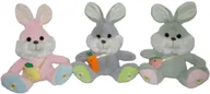 Zabawki interaktywne dla dzieci - Królik zajączek 22cm MIX - Sun-Day - miniaturka - grafika 1