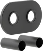 Akcesoria grzewcze - Mexen zestaw maskujący podwójny do grzejnika, antracyt - W905-000-66 - miniaturka - grafika 1