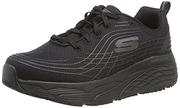 Sneakersy damskie - Skechers Sneakersy damskie Max Cushioning Elite Sr, Czarna tkanina, 40 EU - miniaturka - grafika 1