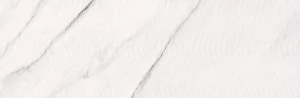 OPOCZNO OP989-005-1 CARRARA CHICCARRARA CHIC WHITE CHEVRON STRUCTURE GLOSSY 29 x 89 G1 m2 - Płytki ceramiczne - miniaturka - grafika 1