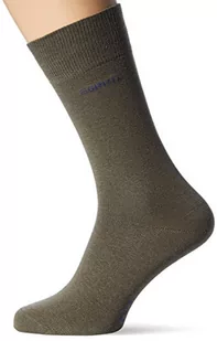 ESPRIT Mężczyźni Skarpety Basic Uni 2-Pack M SO Bawełna jednokolorowe 2 Pak, Zielony (Thymian 7821), 43-46 - Skarpetki męskie - miniaturka - grafika 1