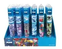 Plus-Plus Tuby Zwierzęta Wodne Display 24 sztuki - PLUS-PLUS - Klocki - miniaturka - grafika 1