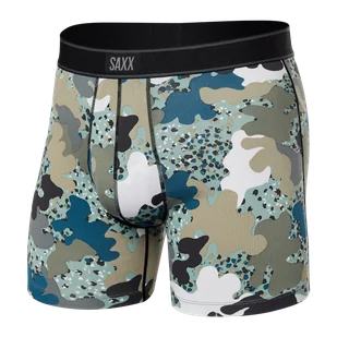 Bokserki męskie SAXX DAYTRIPPER Boxer Brief - moro jasne - Majtki męskie - miniaturka - grafika 1