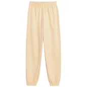 Spodnie damskie - Spodnie damskie 4F F147 jasny żółty 4FSS23TTROF147 73S-M - miniaturka - grafika 1