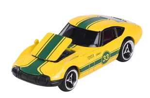 MAJORETTE RACING TOYOTA 2000GT ŻÓŁTY 230C-2 1:56 - Samochody i pojazdy dla dzieci - miniaturka - grafika 1