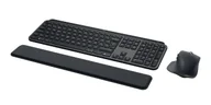 Myszki - Logitech 920-011608 klawiatura Dołączona myszka Biuro RF Wireless + Bluetooth QWERTZ Swiss Grafitowy 920-011608 - miniaturka - grafika 1