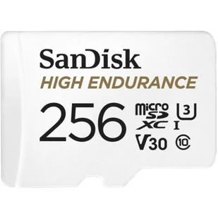 SanDisk High Endurance 256GB - Karty pamięci - miniaturka - grafika 1