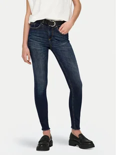 ONLY Jeansy Blush 15326910 Granatowy Skinny Fit - Spodnie damskie - miniaturka - grafika 1