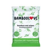 Chusteczki nawilżane - BAMBOOLOVE bambusowe chusteczki nawilżane, 10szt. - miniaturka - grafika 1