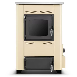 Piec kominek koza kuchenka kuchnia węglowa westfalka piecokuchnia kocioł CO z płaszczem wodnym 15-17kW (średnica wylotu spalin: 130 mm) - spełnia anty-smogowy EkoProjekt 99682159 - Piece i kotły grzewcze - miniaturka - grafika 1