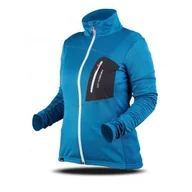 Bluzy sportowe damskie - Bluza damska Trimm Micron Lady Rozmiar: S / Kolor: niebieski - miniaturka - grafika 1