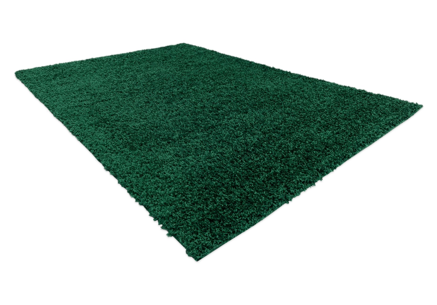 Dywan SOFFI shaggy 5cm butelkowa zieleń zielony 80x150 cm