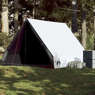 The Living Store Namiot turystyczny - 2-os. - biały - zaciemniany - wodoszczelny - Namiot - Namioty i tipi dla dzieci - miniaturka - grafika 1