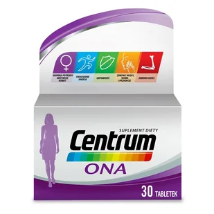 Centrum ONA x 30 tabl - Witaminy i minerały - miniaturka - grafika 1