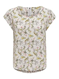 ONLY Onlvic SS AOP Top Noos WVN T-Shirt damski - Koszulki i topy damskie - miniaturka - grafika 1