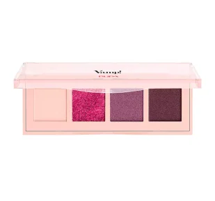 Pupa Paleta 4 cieni do powiek Vamp! 004 Vibrant Plum 5,2g - Cienie do powiek - miniaturka - grafika 1