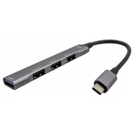 Huby USB - i-Tec USB-C Metal HUB 1x USB 3.0 + 3x USB 2.0 - miniaturka - grafika 1