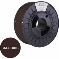 Filamenty i akcesoria do drukarek 3D - Filament do drukarki 3D C-TECH PREMIUM LINE, PETG, RAL8016, 1,75mm, 1kg, Mahogany brown - miniaturka - grafika 1