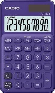 Kalkulator Casio KALKULATOR CASIO SL-310UC GRANATOWY - - Kalkulatory - miniaturka - grafika 1