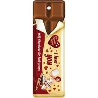 Zakładki do książek - Zakładka Metalowa I Love You Chocolate - miniaturka - grafika 1