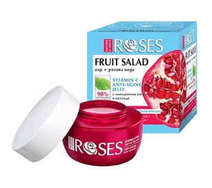 Nature of Agiva, Intensywnie przeciwzmarszczkowy krem w żelu z witaminą C, wodą różaną i granatem, 50 ml - Kremy do twarzy - miniaturka - grafika 1
