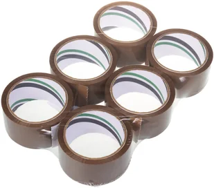 Taśma acryl, brąz 6x- 48/54M - Taśmy klejące - miniaturka - grafika 1