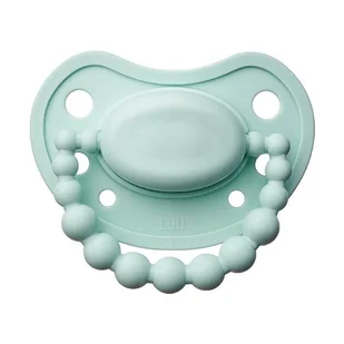 LUU - Smoczek pozycjonujący, vivid mint 3-6m - Smoczki uspokajające - miniaturka - grafika 1