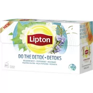 Zioła - Unilever Lipton DO THE DETOX herbatka ziołowa saszetki 20 sztuk - miniaturka - grafika 1