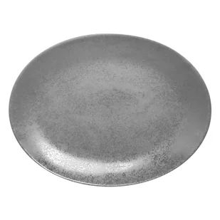 PORCELANA RAK Talerz owalny 36 cm Shale szary - Talerze PORCELANA RAK Talerz owalny 36 cm Shale szary - Talerze - miniaturka - grafika 1