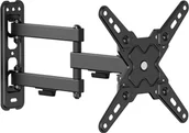 Uchwyty do telewizora - Uchwyt naścienny uniwersalny do LED TV 13-43" regulacja w pionie i poziomie - miniaturka - grafika 1