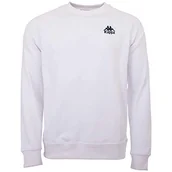 Bluzy męskie - Kappa męski taule z kapturem, biały, m 705421 - miniaturka - grafika 1