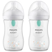Butelki dla niemowląt - 2x ANTYKOLKOWA BUTELKA PHILIPS AVENT NATURAL RESPONSE AIRFREE SCY673/82 1m+ - miniaturka - grafika 1