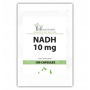 Forest Vitamin NADH Dinukleotyd 10mg 100 kapsułek - Suplementy diety - miniaturka - grafika 1