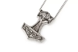 Wisiorek Amulet Młot Thora Na Łańcuszku - Wisiorki - miniaturka - grafika 1