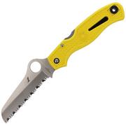 Noże - Nóż składany Spyderco Atlantic Salt Yellow FRN Spyder (C89SYL) - miniaturka - grafika 1