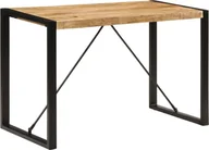 Stoły - vidaXL vidaXL Stół jadalniany, 120x55x76 cm, surowe drewno mango - miniaturka - grafika 1