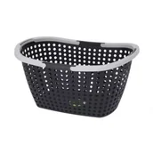 Pudła i pojemniki do przechowywania - H&S Decoration Kosz zakupowy ze składanymi rączkami - miniaturka - grafika 1