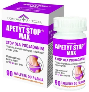 Domowa Apteczka Apetyt Stop Max 90 Tabl. Do Ssania 3161041 - Spalacze tłuszczu - miniaturka - grafika 2