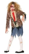 Stroje karnawałowe - Strój dla dzieci, Dziewczynka Zombie, rozmiar 128 - miniaturka - grafika 1