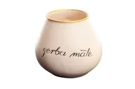 Yerba Mate - NACZYNIE KUBEK TYKWA DO YERBA MATE HERBATY KREM - miniaturka - grafika 1