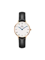Zegarki męskie - Daniel Wellington Zegarek Petite Roman Numerals Shieffield DW00100683 Czarny - miniaturka - grafika 1