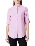 Bluzy damskie - BOSS Damska bluza C_Befelize_19 Blouse, Open Pink696, 32 - miniaturka - grafika 1