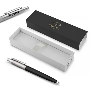 Długopis Żelowy Parker Jotter Originals Black (Niebieski) - Zestawy piśmiennicze - miniaturka - grafika 1