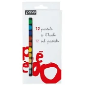 Kreda - Kreda pastelowa olejna Ara - opakowanie 12 szt - miniaturka - grafika 1