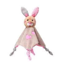 BabyOno Przytulanka dla niemowląt kocyk BUNNY JULIA - Maskotki i pluszaki - miniaturka - grafika 1