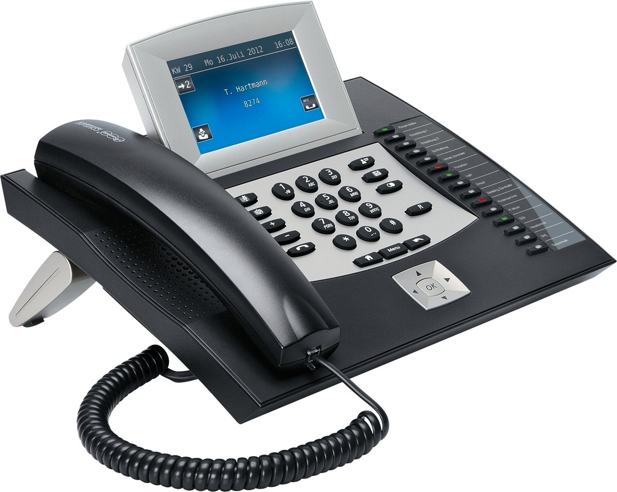 AUERSWALD telefon ComforTel 2600 IP czarny