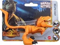 Figurki dla dzieci - Mattel Jurassic World Bendy Biters Atrociraptor - miniaturka - grafika 1