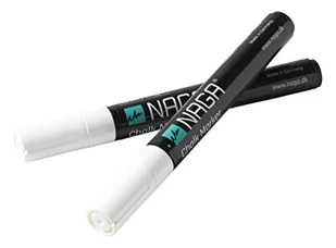 NAGA NAGA Markery do tablic białe 4,5 mm 2 szt 22116 - Akcesoria do tablic - miniaturka - grafika 1